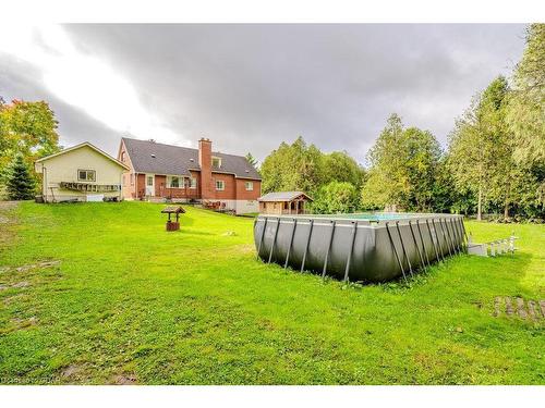 403115 Grey Road 4, West Grey, ON - Outdoor With Above Ground Pool With Backyard