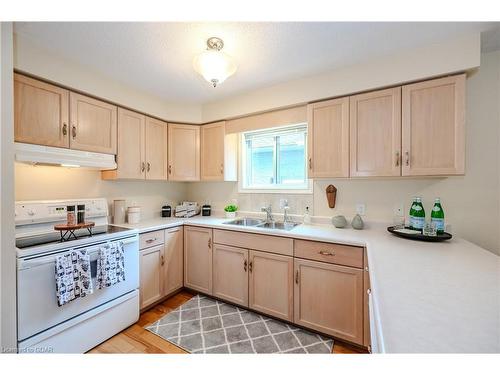 14 Sprucehaven Court, Guelph, ON - Indoor Photo Showing Kitchen With Double Sink