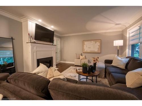 65 Kensington Street, Guelph, ON - Indoor Photo Showing Living Room With Fireplace