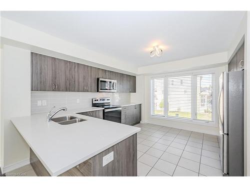 256 Law Drive, Guelph, ON - Indoor Photo Showing Kitchen With Double Sink