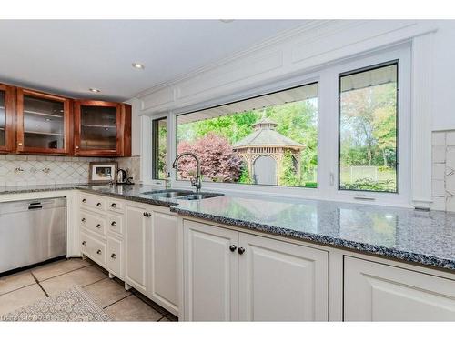 7456 Wellington Road 51 Road, Guelph, ON - Indoor Photo Showing Kitchen With Double Sink