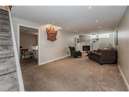 49 Strathcona Crescent, Kitchener, ON - Indoor With Fireplace