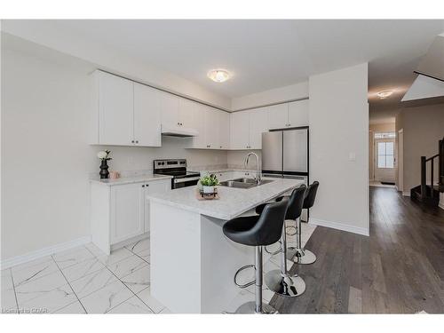 115 Eva Drive, Breslau, ON - Indoor Photo Showing Kitchen With Double Sink