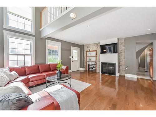 459 Geddes Street, Elora, ON - Indoor Photo Showing Living Room With Fireplace