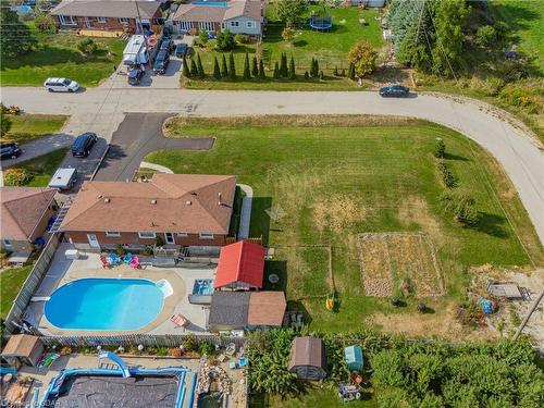 231 Chambers Crescent, Fergus, ON - Outdoor With In Ground Pool With View