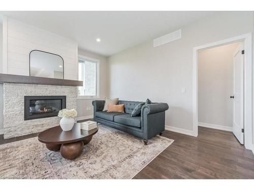 157 Jack'S Way, Mount Forest, ON - Indoor Photo Showing Living Room With Fireplace