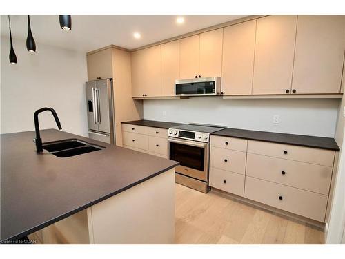 179048 Grey Road 17 Road, Georgian Bluffs, ON - Indoor Photo Showing Kitchen With Double Sink