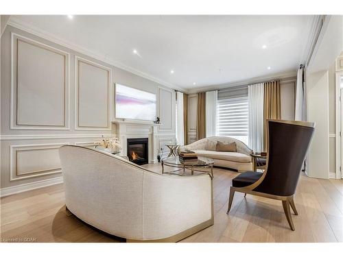 83 Mccann Street, Guelph, ON - Indoor Photo Showing Living Room With Fireplace