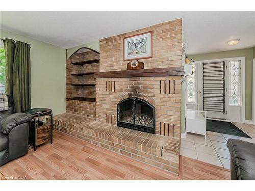 467 Stevenson Street N, Guelph, ON - Indoor Photo Showing Living Room With Fireplace