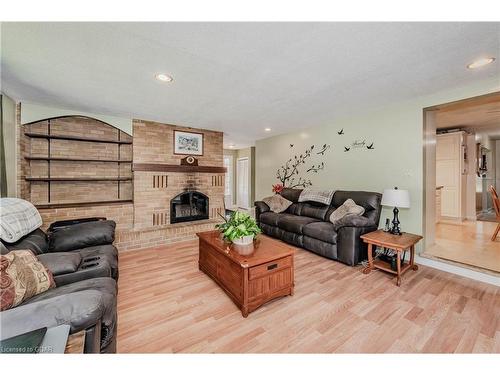 467 Stevenson Street N, Guelph, ON - Indoor Photo Showing Living Room With Fireplace