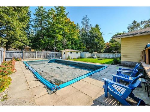 467 Stevenson Street N, Guelph, ON - Outdoor With In Ground Pool With Backyard