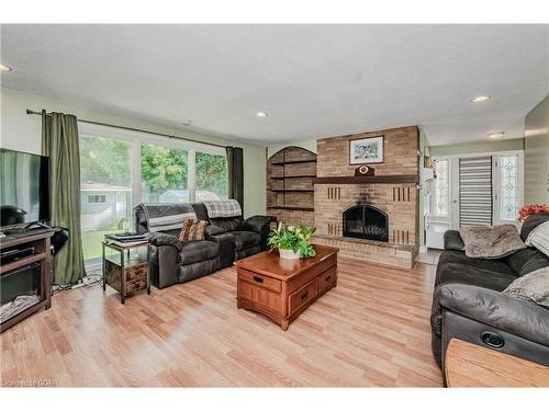 467 Stevenson Street N, Guelph, ON - Indoor Photo Showing Living Room With Fireplace