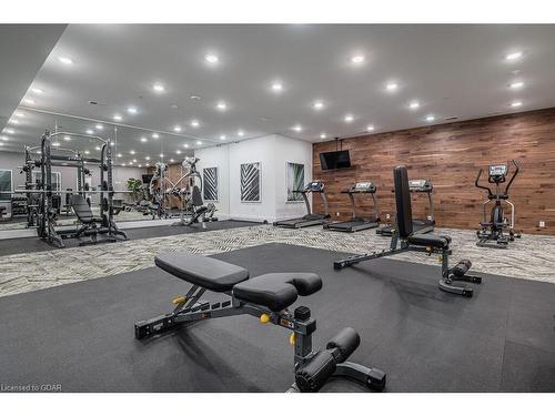 406-1880 Gordon Street, Guelph, ON - Indoor Photo Showing Gym Room