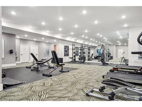 406-1880 Gordon Street, Guelph, ON - Indoor Photo Showing Gym Room