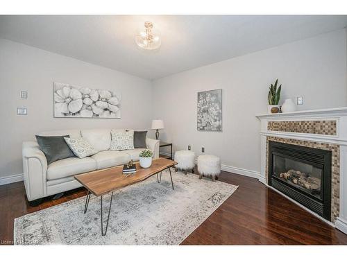 12 Norton Drive, Guelph, ON - Indoor Photo Showing Living Room With Fireplace