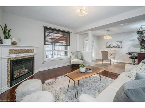 12 Norton Drive, Guelph, ON - Indoor Photo Showing Living Room With Fireplace