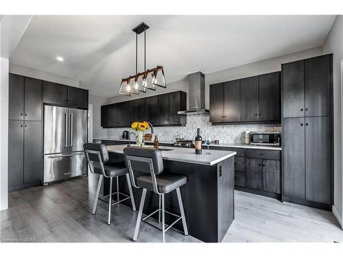 49 Keating Street, Guelph, ON - Indoor Photo Showing Kitchen With Stainless Steel Kitchen With Upgraded Kitchen