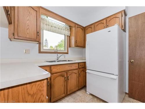 225 Irvine Street, Elora, ON - Indoor Photo Showing Kitchen With Double Sink