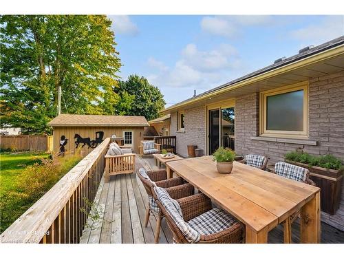 225 Irvine Street, Elora, ON - Outdoor With Deck Patio Veranda With Exterior