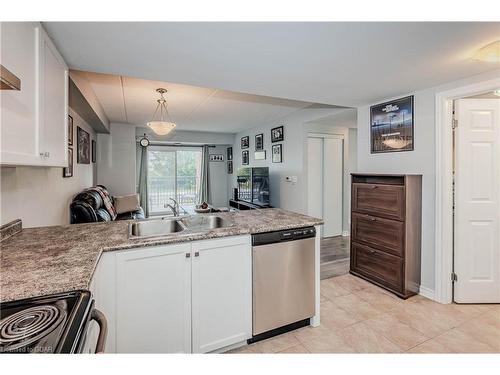 201-60 Lynnmore Street, Guelph, ON - Indoor Photo Showing Kitchen With Double Sink