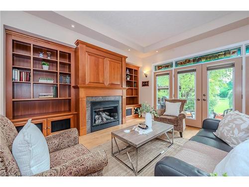 953 St David Street N, Fergus, ON - Indoor Photo Showing Living Room With Fireplace