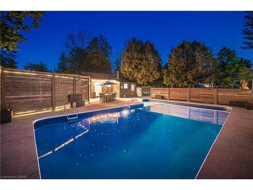 11 Farnham Road, Puslinch, ON - Outdoor With In Ground Pool With Backyard