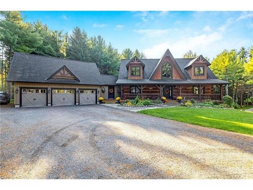 9209 27 Sideroad, Erin, ON - Outdoor With Deck Patio Veranda With Facade