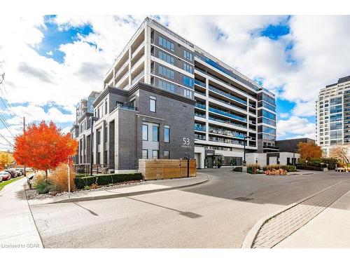 801-53 Arthur Street S, Guelph, ON - Outdoor With Balcony With Facade