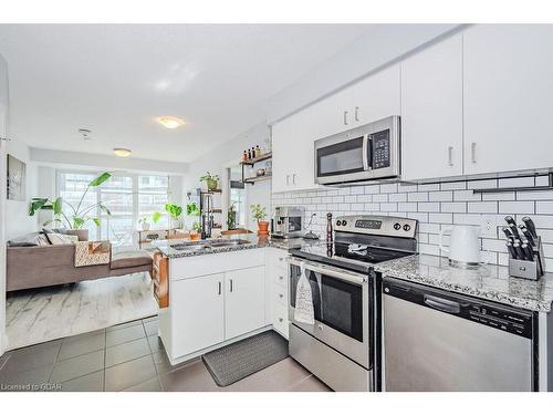 801-53 Arthur Street S, Guelph, ON - Indoor Photo Showing Kitchen With Stainless Steel Kitchen