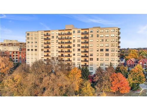 311-60 Wyndham Street S, Guelph, ON - Outdoor With Balcony With Facade