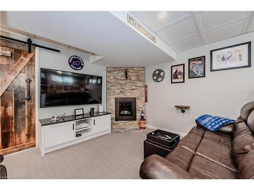 119 Bristol Street, Guelph, ON - Indoor Photo Showing Living Room With Fireplace