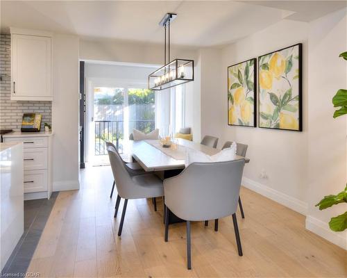 119 Charlotte Place, Kitchener, ON - Indoor Photo Showing Dining Room