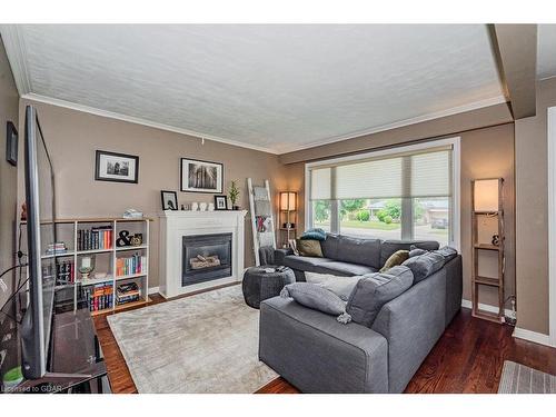 312 Stevenson Street N, Guelph, ON - Indoor Photo Showing Living Room With Fireplace