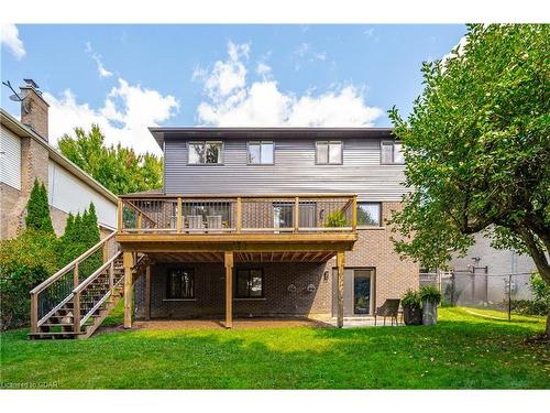 24 Bridlewood Drive, Guelph, ON - Outdoor With Deck Patio Veranda