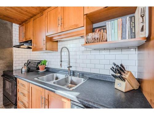 302-26 Ontario Street, Guelph, ON - Indoor Photo Showing Kitchen With Double Sink With Upgraded Kitchen