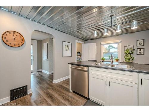 30 Huron Street, Guelph, ON - Indoor Photo Showing Kitchen With Double Sink