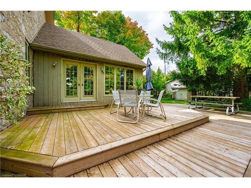 179 Garafraxa Street E, Fergus, ON - Outdoor With Deck Patio Veranda With Exterior