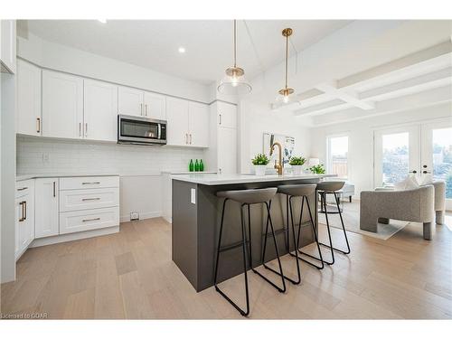 5-41 Fieldstone Lane, Elora, ON - Indoor Photo Showing Kitchen With Upgraded Kitchen