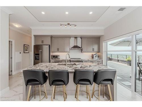 1202-1878 Gordon Street, Guelph, ON - Indoor Photo Showing Kitchen With Stainless Steel Kitchen With Upgraded Kitchen