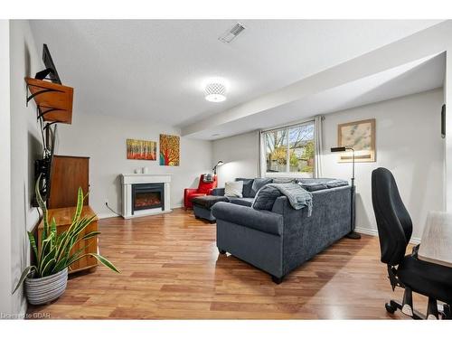 97 Pinnacle Crescent, Guelph, ON - Indoor Photo Showing Living Room With Fireplace