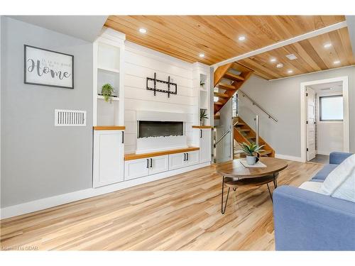 1735 Queenston Road, Cambridge, ON - Indoor Photo Showing Other Room With Fireplace