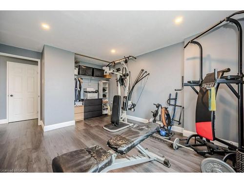 1206-55 Green Valley Drive, Kitchener, ON - Indoor Photo Showing Gym Room