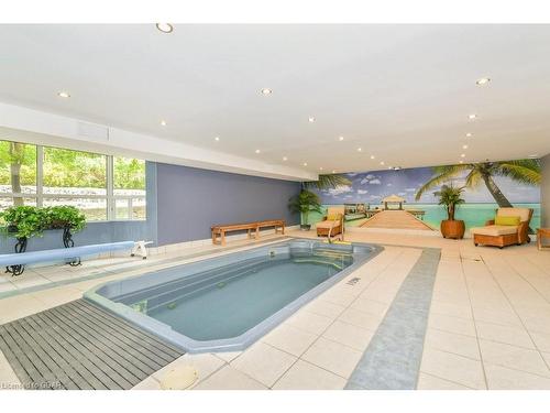 1206-55 Green Valley Drive, Kitchener, ON - Indoor Photo Showing Other Room With In Ground Pool