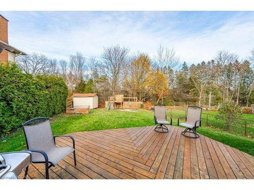 49 Old Colony Trail, Guelph, ON - Outdoor With Deck Patio Veranda With Backyard