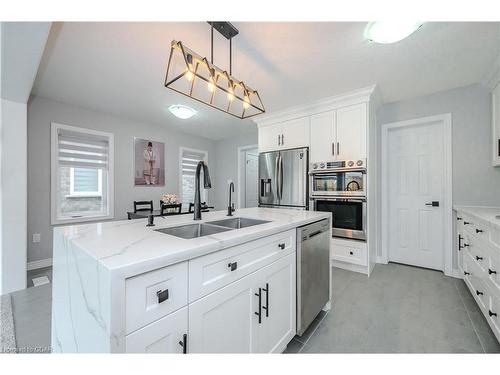 30 John Brabson Crescent, Guelph, ON - Indoor Photo Showing Kitchen With Stainless Steel Kitchen With Double Sink