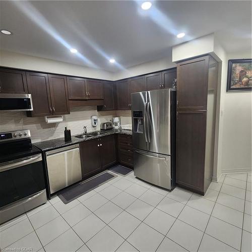 57 Arlington Crescent, Guelph, ON - Indoor Photo Showing Kitchen With Stainless Steel Kitchen With Double Sink