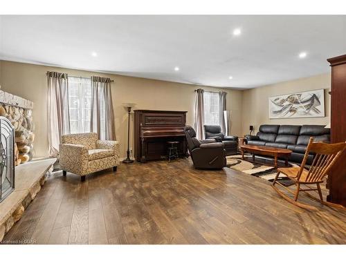 5339 Highway 9, Clifford, ON - Indoor Photo Showing Living Room With Fireplace