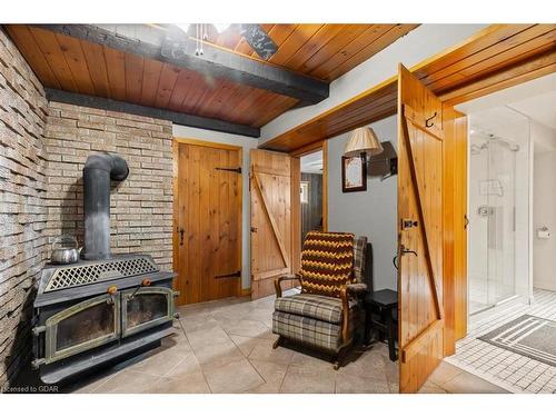 5339 Highway 9, Clifford, ON - Indoor With Fireplace