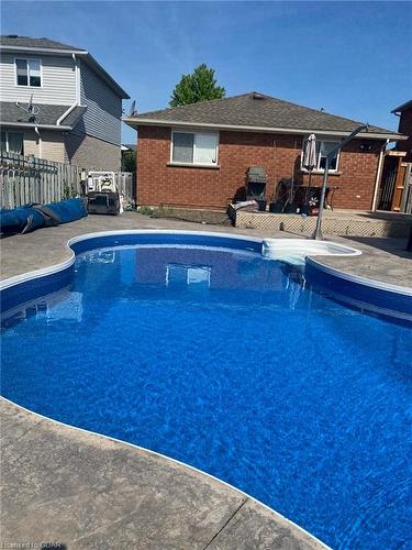 115 Melran Drive, Cambridge, ON - Outdoor With In Ground Pool