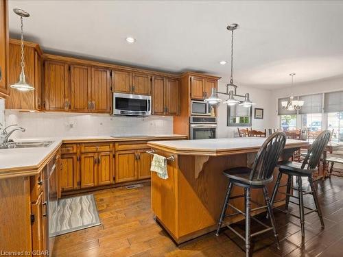 5339 Hwy 9 Highway, Clifford, ON - Indoor Photo Showing Kitchen With Double Sink